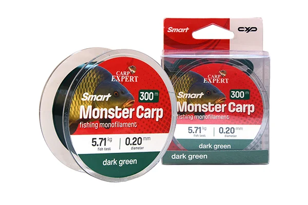 Árengedmény CARP EXPERT SMART MONSTER CARP 0,35MM 300M DARK GREEN 16,68KG