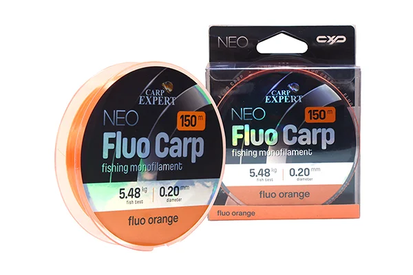 Gyors kiszállítás CARP EXPERT NEO FLUO CARP ORANGE 0,20MM 150MFLUO ORANGE 5,48KG