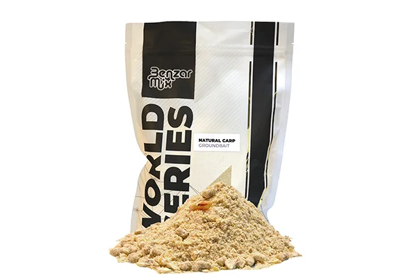 Exkluzív ajánlat BENZAR MIX WORLD SERIES GROUNDBAIT NATURAL CARP 800GR