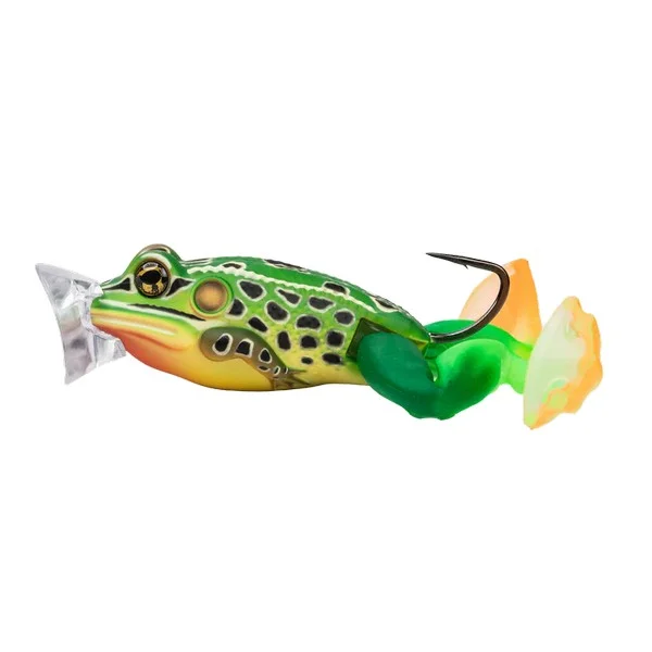 LIVETARGET THE ULTIMATE FROG POPPER BAIT EMERALD / RED 50MM 21G FLOATING Kedvezmény