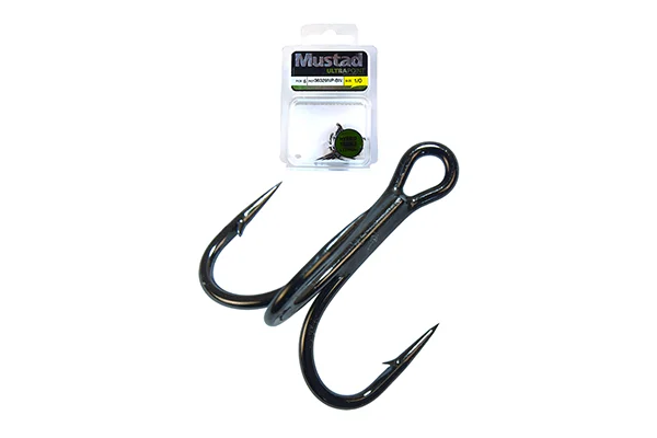 MUSTAD NEEDLEPOINT TREBLE HOOK 1/0 5DB/CSOMAG Kedvezményes ár