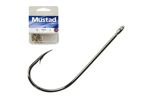 Kiárusítás MUSTAD LONG SHANK BEAK 4/0 NICKEL 25PCS/BAG