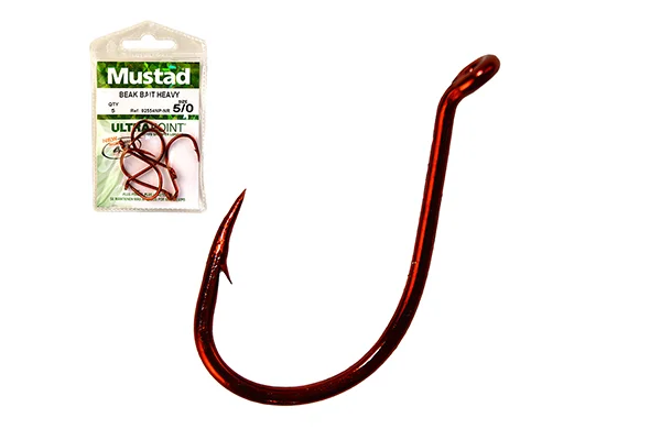Ne maradj le MUSTAD BEAK HOOKS, BIG RED 2 12DB/CSOMAG