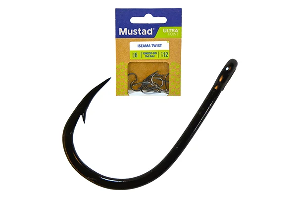 MUSTAD ISEAMA TWIST HOOK 4 12DB/CSOMAG Utolsó esély
