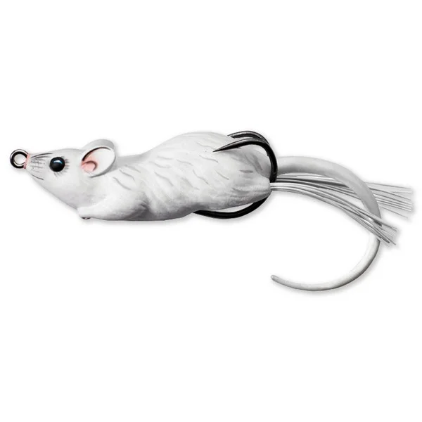 Ajánlat LIVETARGET MOUSE WALKING BAIT WHITE/WHITE 60 MM 11 G