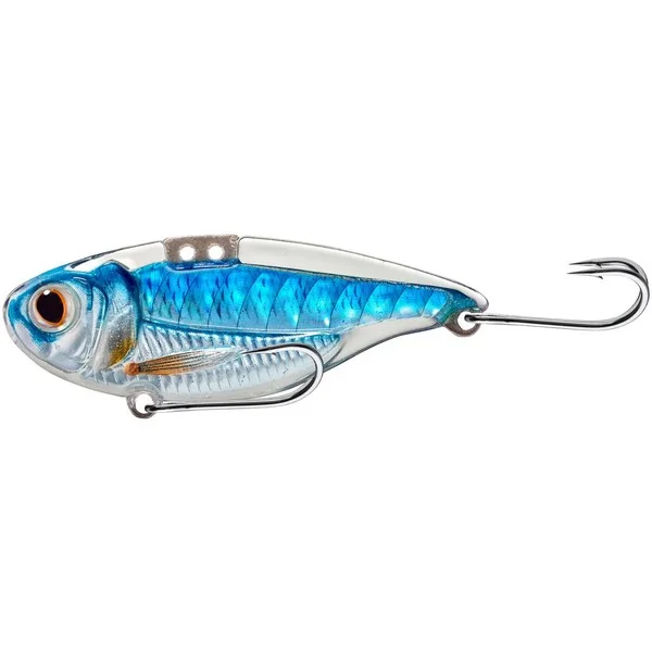 LIVETARGET SONIC SHAD BLADE BAIT SILVER/BLUE 55 MM 14G SINKING Biztonságos vásárlás