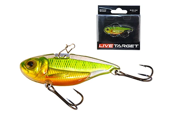 LIVETARGET SONIC SHAD BLADE BAIT GOLD/PERCH 50 MM 11G Nézd meg most