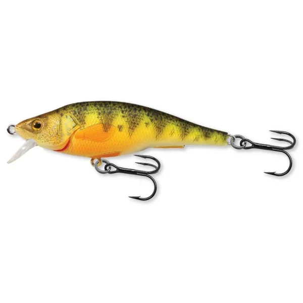 LIVETARGET YELLOW PERCH JERKBAIT FLORESCENT/MATTE 73 MM 11 G SUSPEND Olcsó