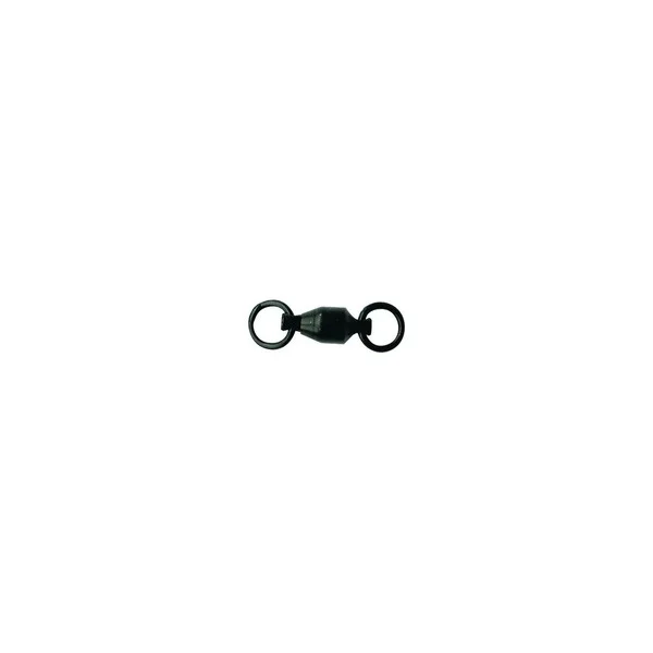 MUSTAD BALL BEARING SWIVEL W/WELDED RING 1 BLACK NICKEL 4DB/CSOMAG Rendeld meg most