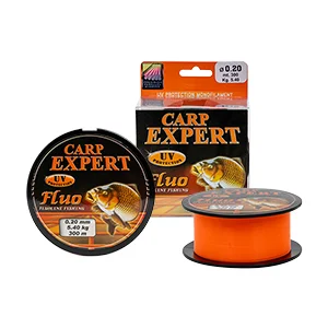 Szezonális akció ZSINÓR CARP EXPERT UV FLUO NARANCS 0,20MM 300M