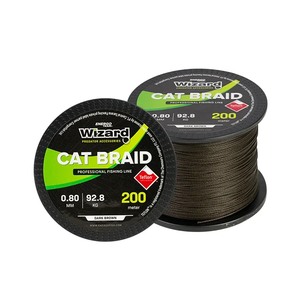 Nézd meg most WIZARD CAT BRAID 1,00MM 200M 104,5KG