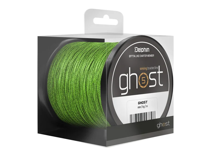 DELPHIN GHOST 4+1 / ZÖLD 0,18MM 9,1KG 600M Gyors szállítás