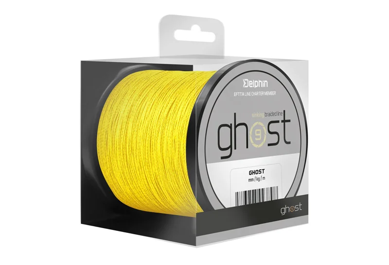 DELPHIN GHOST 8+1 / SÁRGA 0,18MM 9,1KG 600M Exkluzív ajánlat