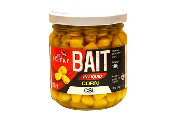 Azonnal elérhető CARP EXPERT ÜVEGES CSEMEGEKUKORICA LÉBEN 212 ML CSL