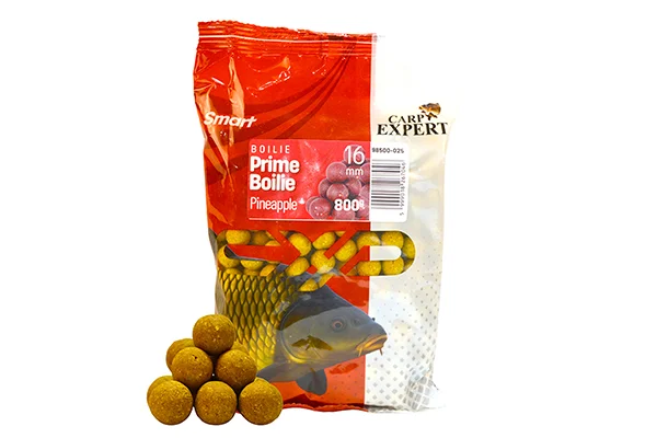 Olcsó CARP EXPERT SMART PRIME BOILIE 800G PINEAPPLE 16MM