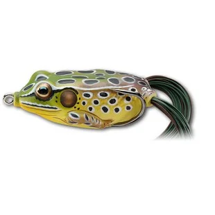LIVETARGET FROG WALKING BAIT EMERALD/BROWN 55 MM 18 G Újdonság