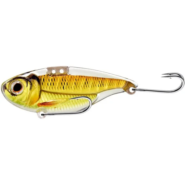 Szezonális akció LIVETARGET SONIC SHAD BLADE BAIT GOLD/PUMPKIN 55 MM 14G SINKING