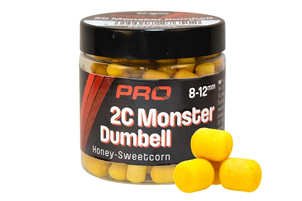 CARP EXPERT PRO 2C MONSTER DUMBELL 50G STRAWBERRY-HALIBUT 8X10MM Bestseller
