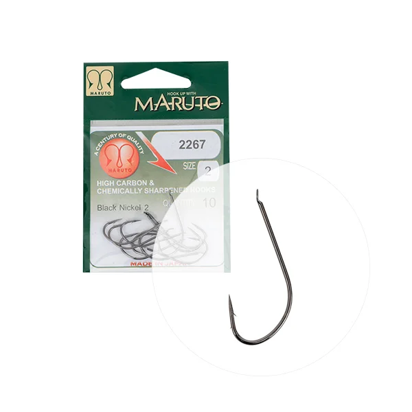 MARUTO HOROG 2267 1/0 BLACK NICKEL 10DB/CS Expressz szállítás