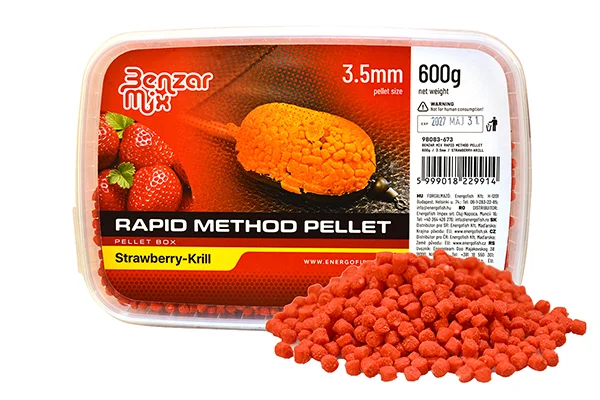 Expressz szállítás BENZAR RAPID METHOD PELLET EPER&KRILL 3,5MM 600GR