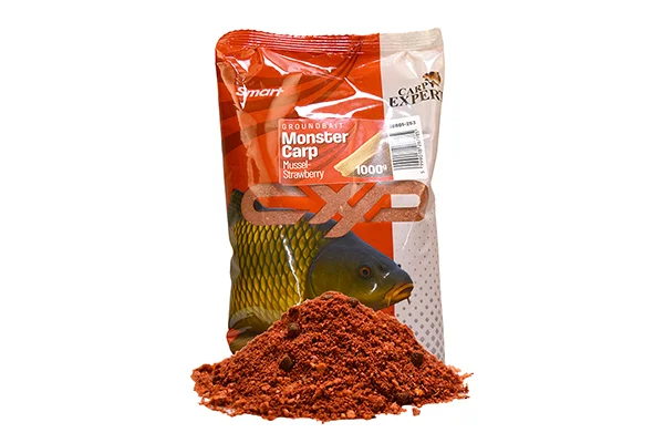 CARP EXPERT SMART GROUNDBAIT MONSTER CARP 1000G MUSSEL-STRAWBERRY Rendeld meg most