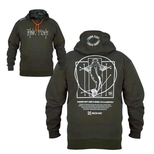 SONIK HOODY XL BY THINK FISHY ART PULÓVER Exkluzív ajánlat