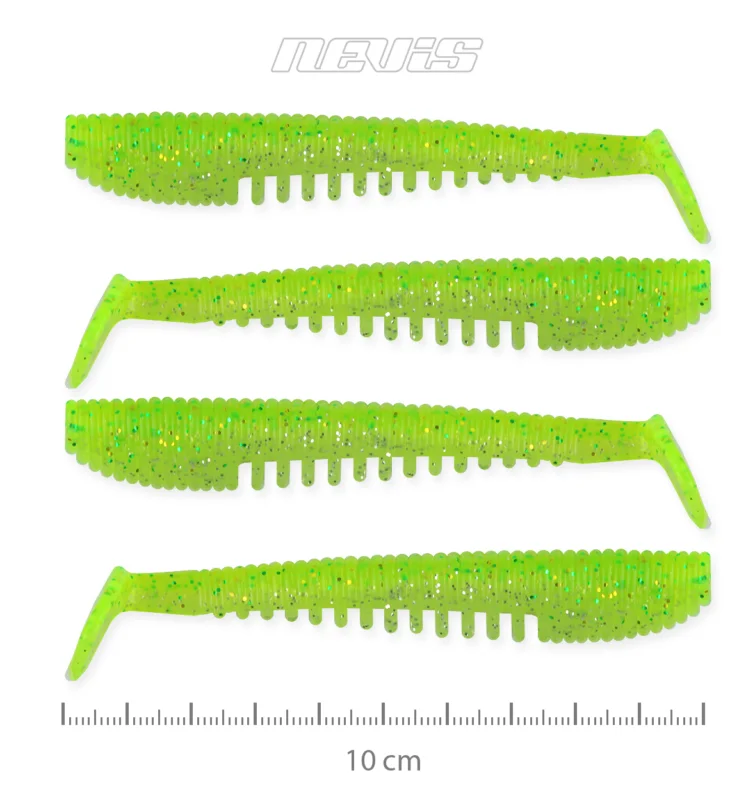 Rendeld meg most IMPULSE SHAD 10CM 4DB/CS (FLASH CHARTREUSE)