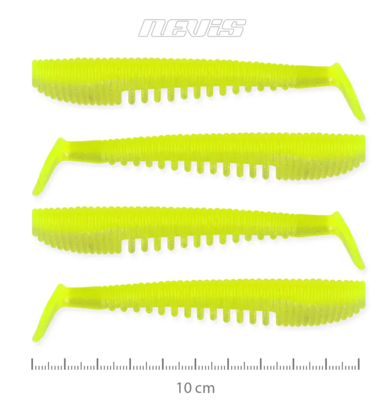 Utolsó esély IMPULSE SHAD 10CM 4DB/CS (FLASH LEMONADE)