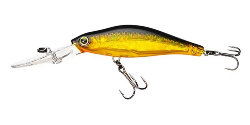 Gyors szállítás YO-ZURI 3DS SHAD MR FLOATING 65mm - HGBL színkód Wobbler