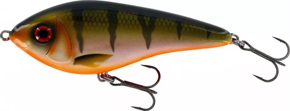 WESTIN Swim Glidebait 10cm 31g Low Floating Bling Perch Wobbler Népszerű