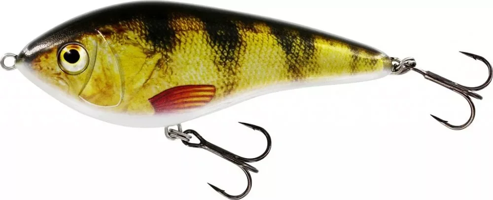 Biztonságos fizetés WESTIN Swim Glidebait 10cm 31g Low Floating Real Perch Wobbler