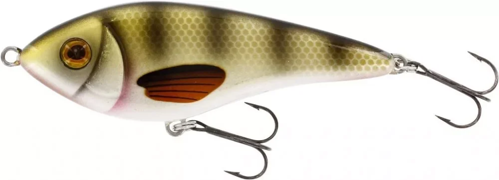 Azonnali szállítás WESTIN Swim Glidebait 12cm 58g Sinking Crystal Perch Wobbler