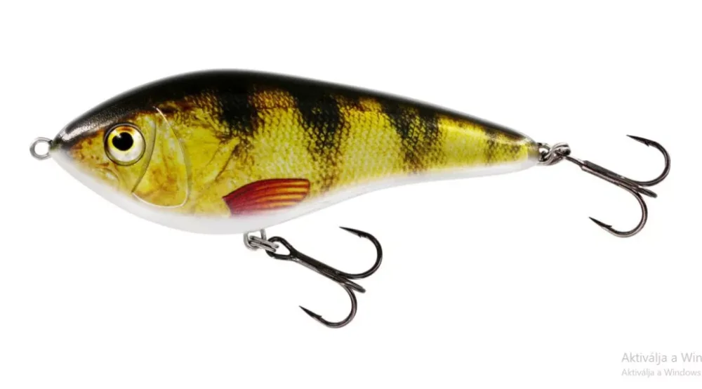 Csak ma WESTIN Swim Glidebait 12cm 58g Sinking Real Perch Wobbler