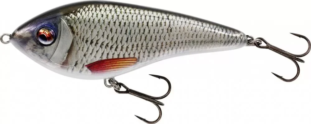 WESTIN Swim Glidebait 12cm 58g Sinking Real Roach Wobbler Árcsökkenés