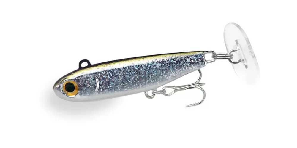Vásárlói kedvenc FIIISH PowerTail - X-Fast - 6g, 30mm - Silver Glitter Tailspin