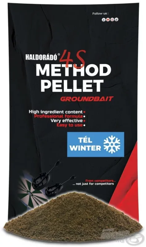 Kedvezményes ár Haldorádó 4S Method Pellet Groundbait - Tél