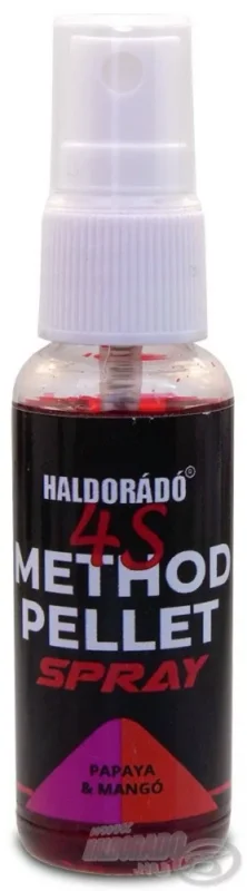 Rendeld meg most Haldorádó 4S Method Pellet Spray - Papaya & Mangó