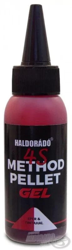 Gyors kiszállítás Haldorádó 4S Method Pellet Gel - Eper & Tintahal