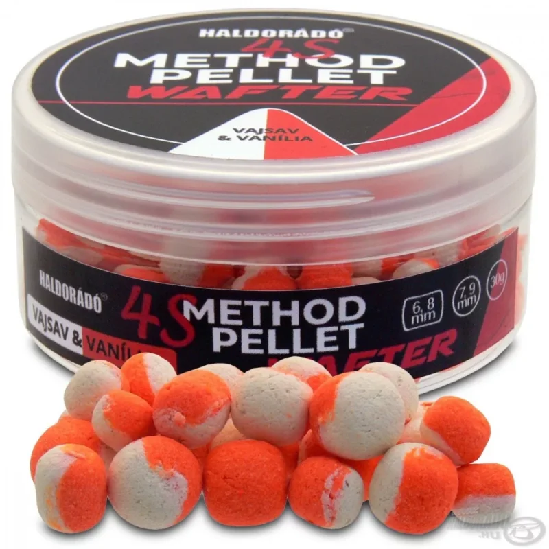 Akciós ár Haldorádó 4S Method Pellet Wafter 6, 8 mm - Vajsav & Vanília
