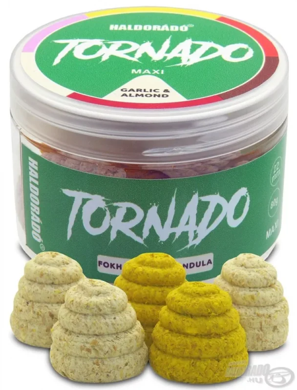 Haldorádó TORNADO MAXI 22 mm - Fokhagyma & Mandula Kedvezmény