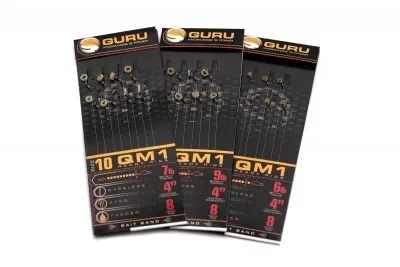 Vedd meg online Guru Tackle - 2022- QM1 Bait Bands 10cm 10 (0.22mm) - előkötött horog