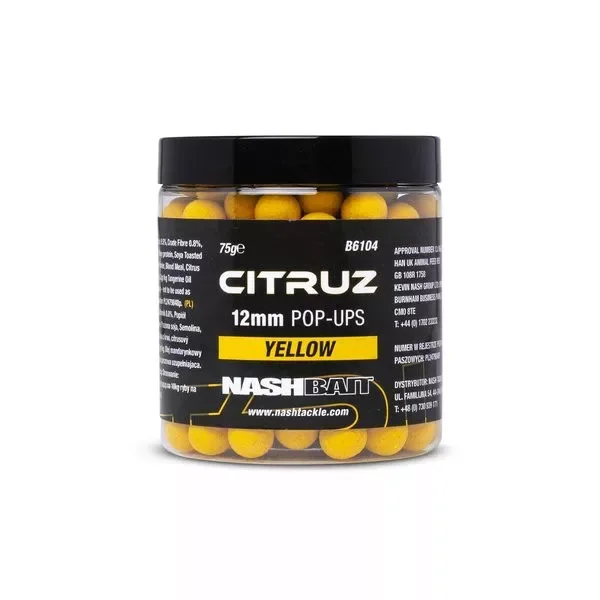 Alacsony ár Nash - Citruz Pop Ups Yellow 12Mm 75G