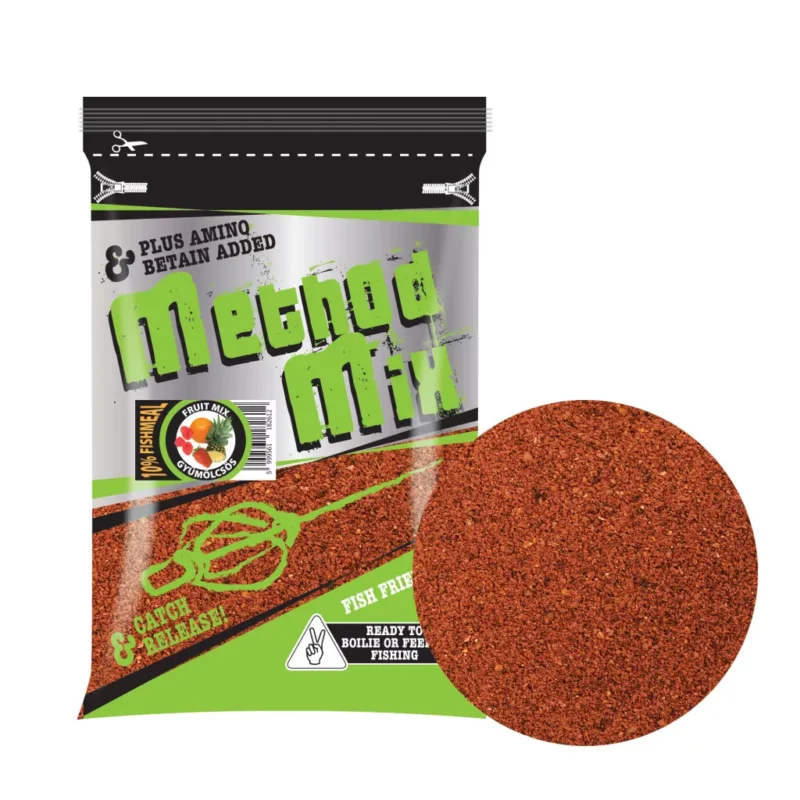 Legnépszerűbb Tímár Mix Fanatical Fish-Fruit Method Mix Etetőanyag 1kg