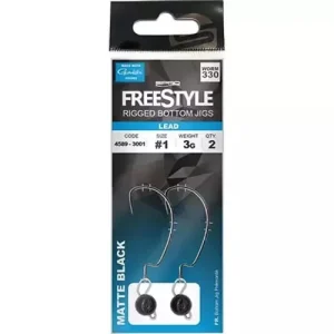 Bestseller Spro FreeStyle Rigged Bottom Jigs Glow 10g 1/0 bottom jig