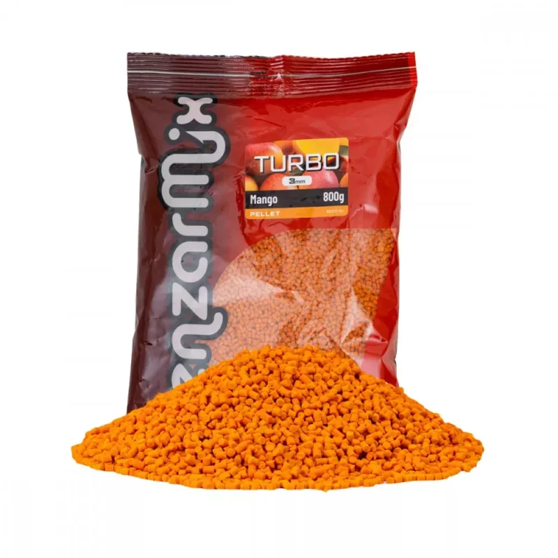Árcsökkenés Benzar Turbo Pellet Mangó 3mm 800g