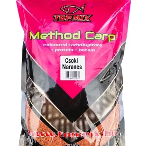 Biztonságos fizetés TOP MIX Method Carp Csoki Narancs Etetőanyag 1000g