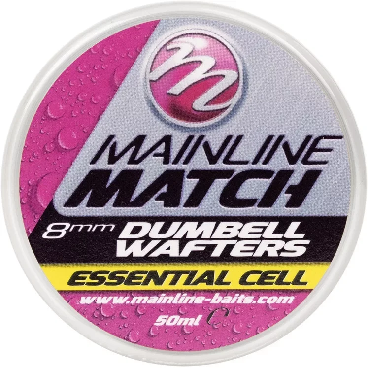 Vásárlói kedvenc Mainline Match Dumbell Wafters Yellow Essential Cell Horogcsali 8 mm 50ml