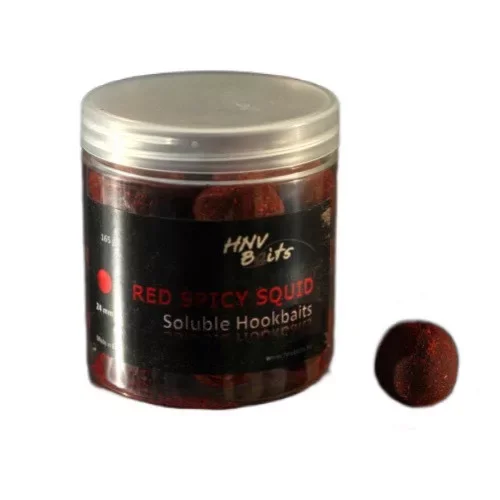 HNV Baits Red Spicy Squid Soluble Hookbaits 24mm Oldódó Horogcsali 165gr Korlátozott ajánlat
