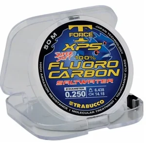 Akciós ár Trabucco T-Force XPS Fluorocarbon Saltwater 2013 25m 0,80mm Monofil Előkezsinór