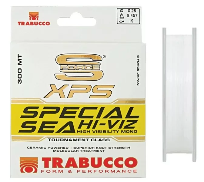 Trabucco S-Force XPS Special Sea Hi-Viz 300m 0,25mm Monofil Főzsinór Szezonális akció